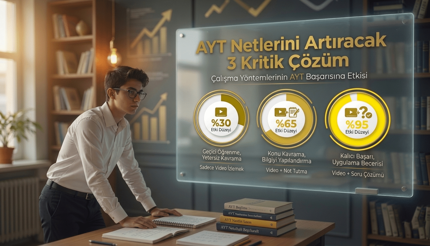 AYT Netlerini Artıracak 3 Kritik Çözüm