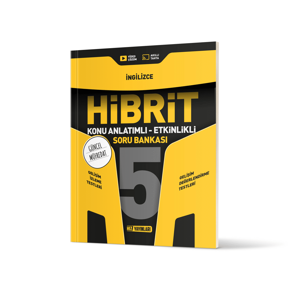 5. Sınıf İngilizce Hibrit Soru Bankası