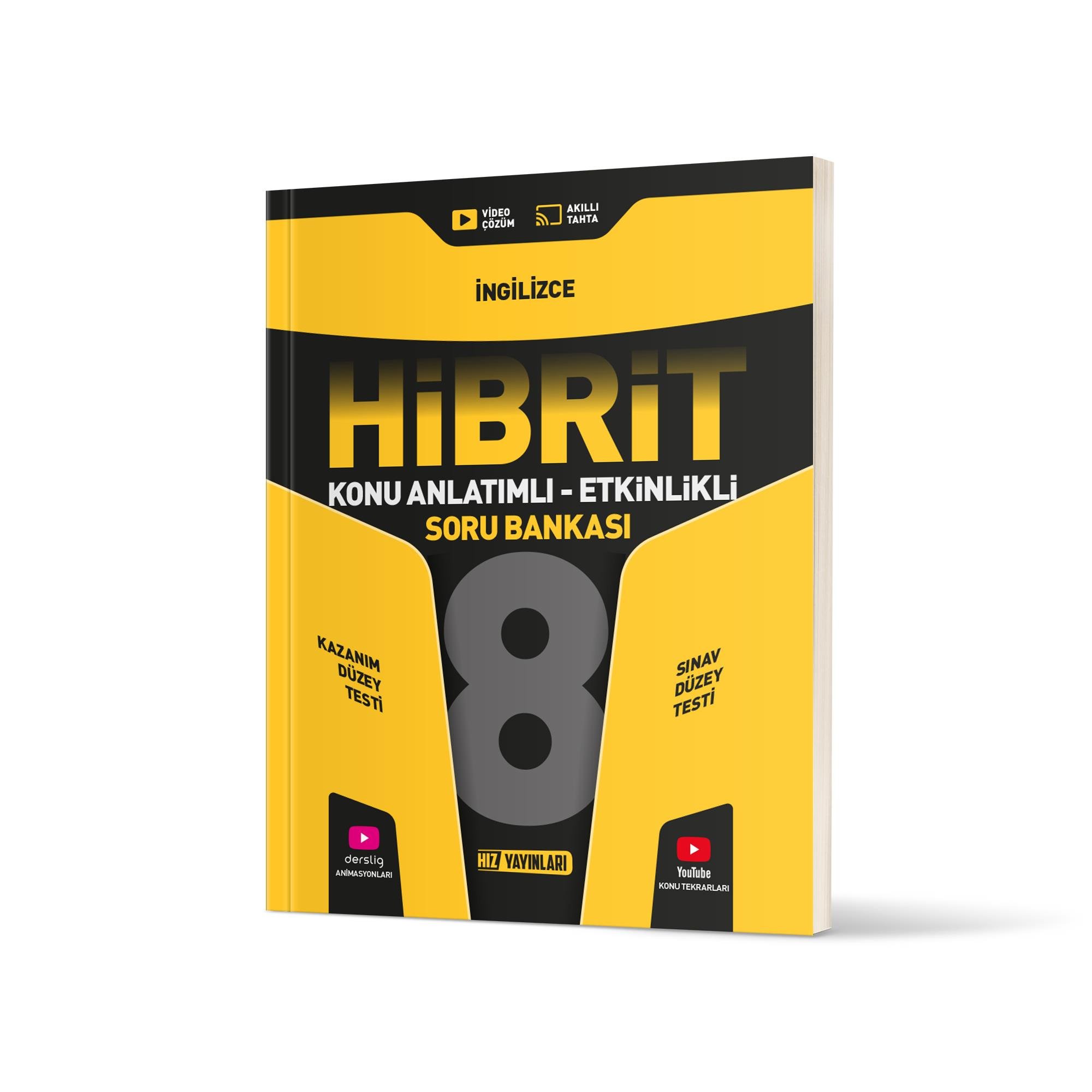 8. Sınıf İngilizce Hibrit Soru Bankası