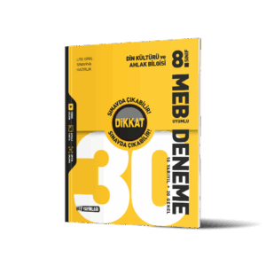 8. Sınıf Din Kültürü 30'lu Deneme