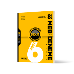 8. Sınıf LGS 6'li Genel Deneme